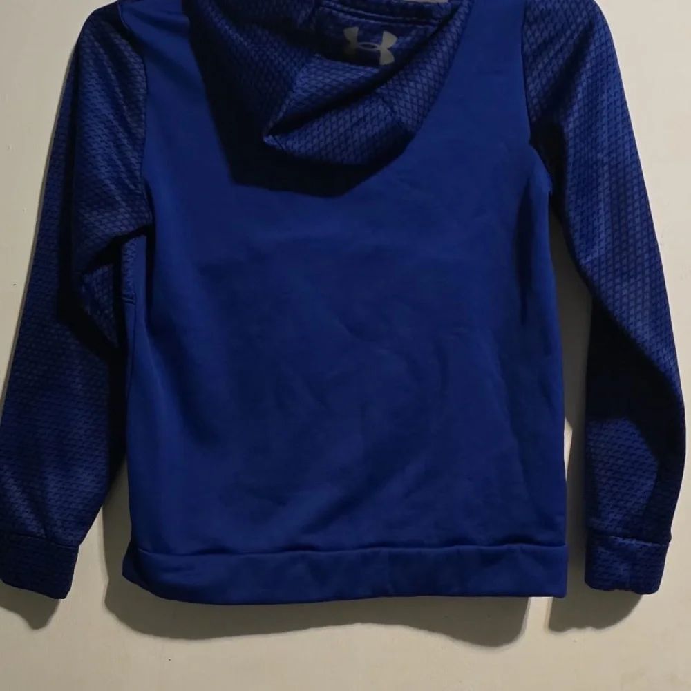 Under Armour Blue and‎ Gray Hoodie Sweatshirt - Picture 2 of 6